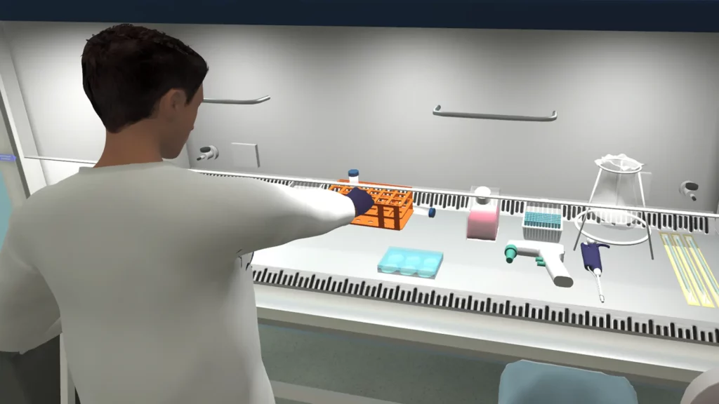 Virtual Reality hands-on training lab training door ImproVive voor UMCU