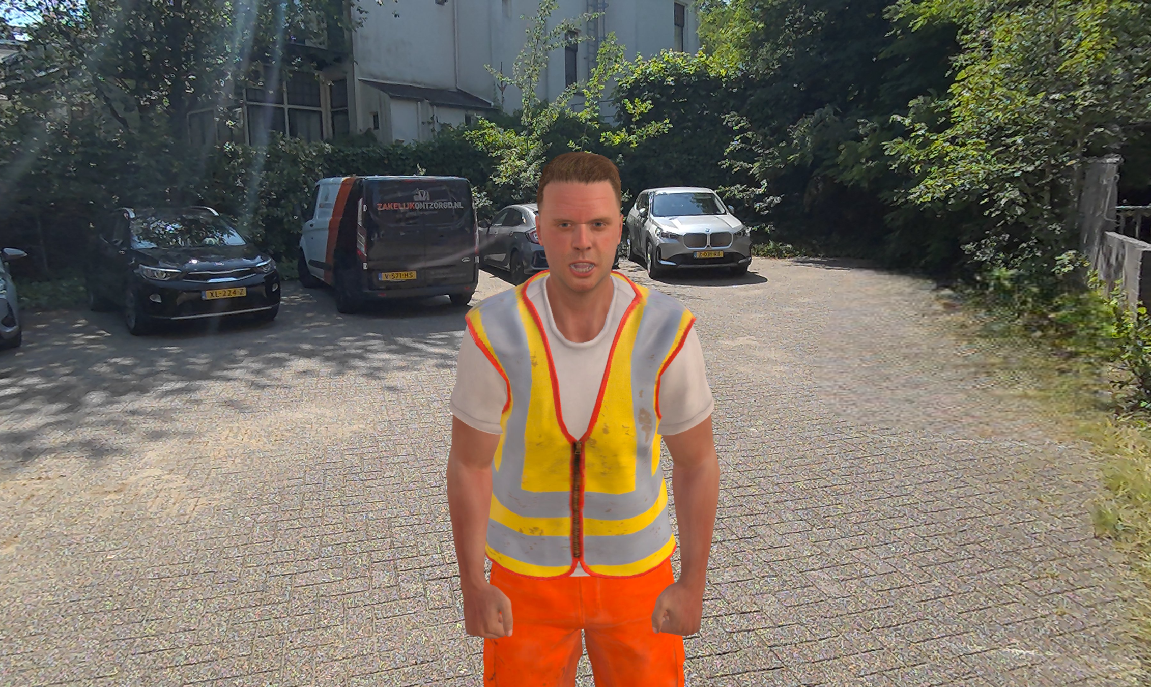 Virtual Humans can help practising safety talks