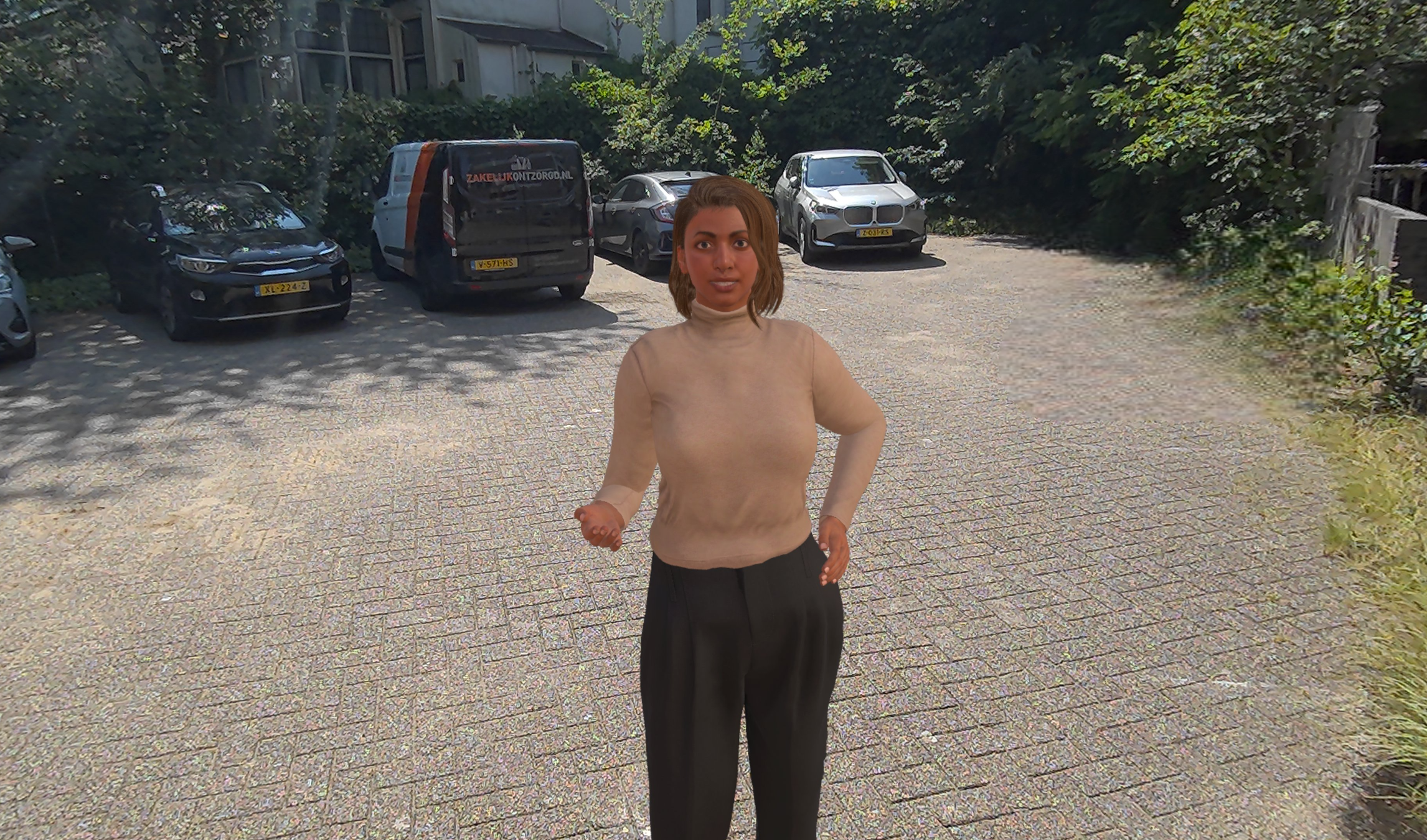 Virtual Humans can help coaching with safety talks
